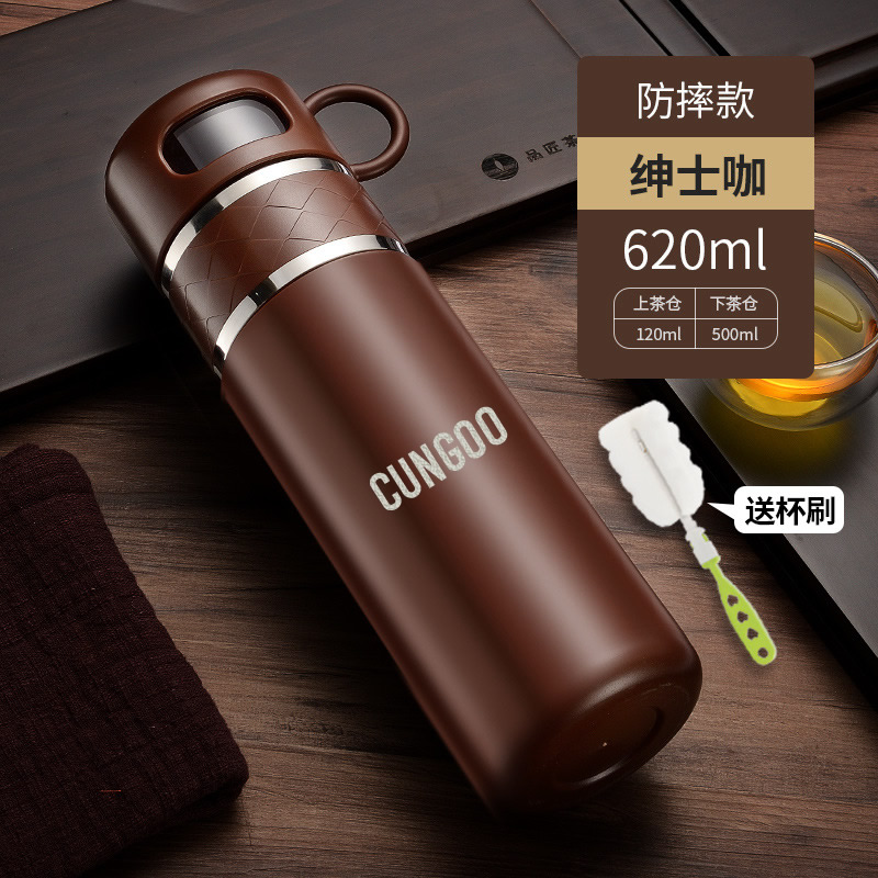 Stainless steel vacuum flask is a kind of safety portable metal water bottle in the drinkware industry. They are made of food-class stainless steel material and can keep hot water hot,keep cold water cold in 12 hours-24 hours