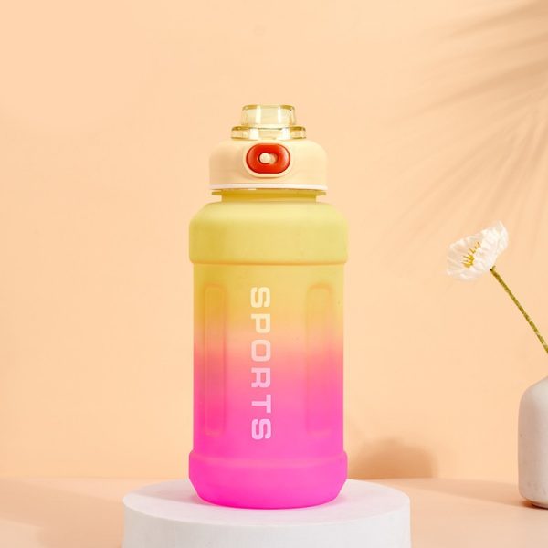 plastics sports water bottles with bounce lips