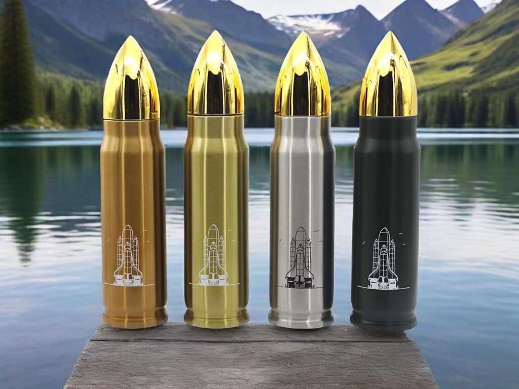 Bullet head thermos cup